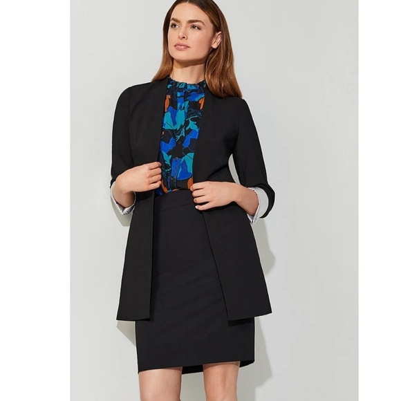 NWOT Calvin Klein Long Line Blazer - Picture 5 of 7